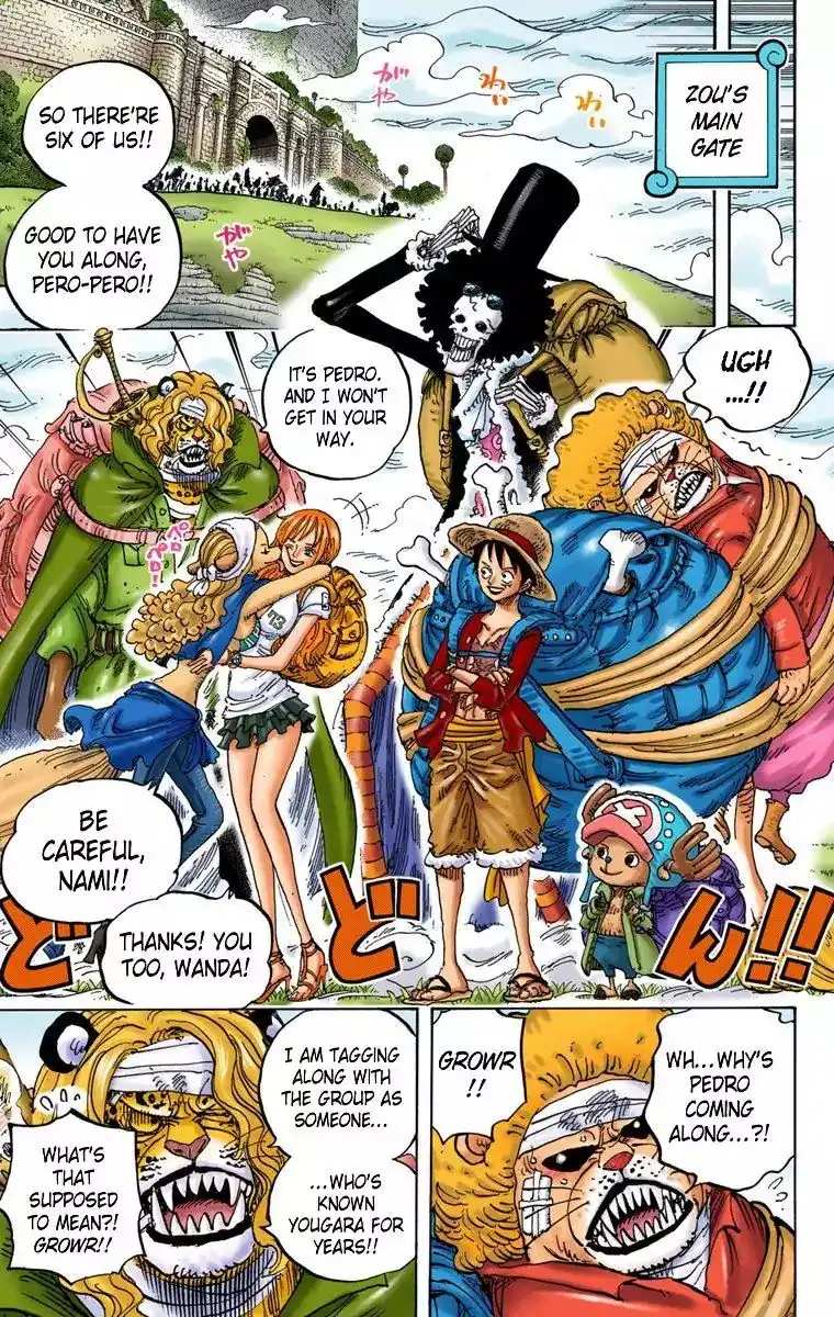 One Piece - Digital Colored Comics Chapter 822 13